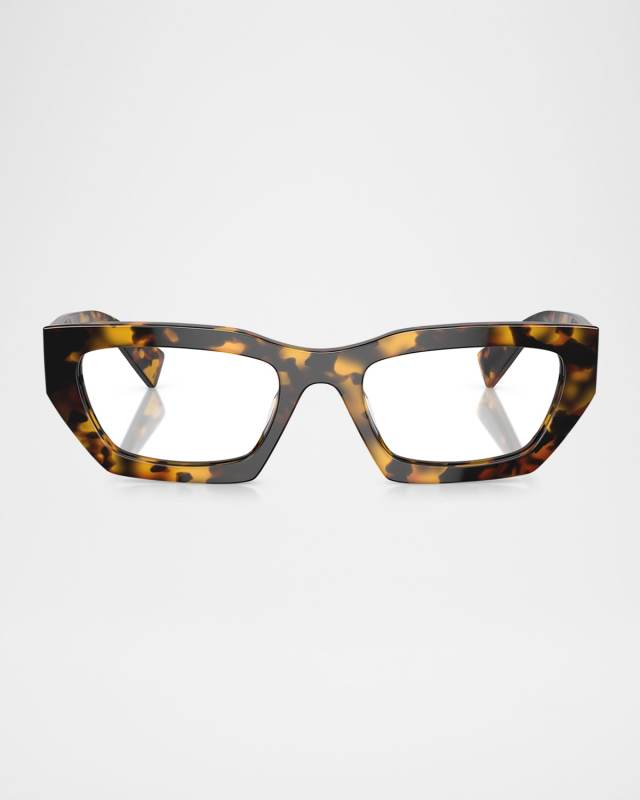 MU 03XV Acetate Rectangular Sunglasses